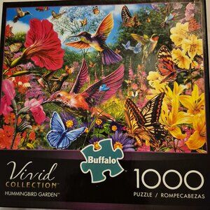 Jigsaw Puzzle ,1000 pieces. Buffalo ,with poster.